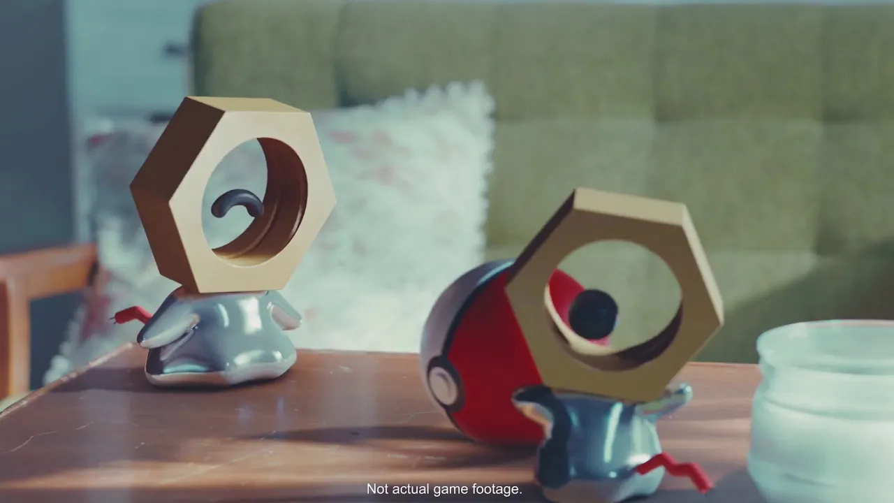 FOOTAGE OF MELTAN IN THE WILD POKEMON GO, POKEMON LETS GO
