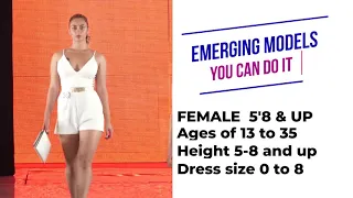 FEMALE MODELS 5 8 UP OPEN AUDITION CASTING FOR NYC FASHION SHOW