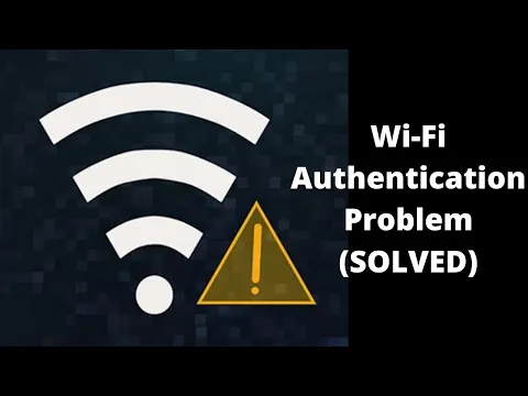 Download MP3 How to fix WiFi Authentication problem in your phone | Easy Solutions