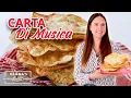 Easy Italian Flatbread Crackers Carta Di Musica Recipe