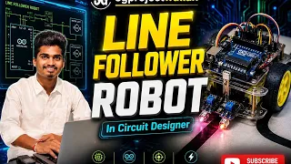 diy line follower robot using circuit designer step by step