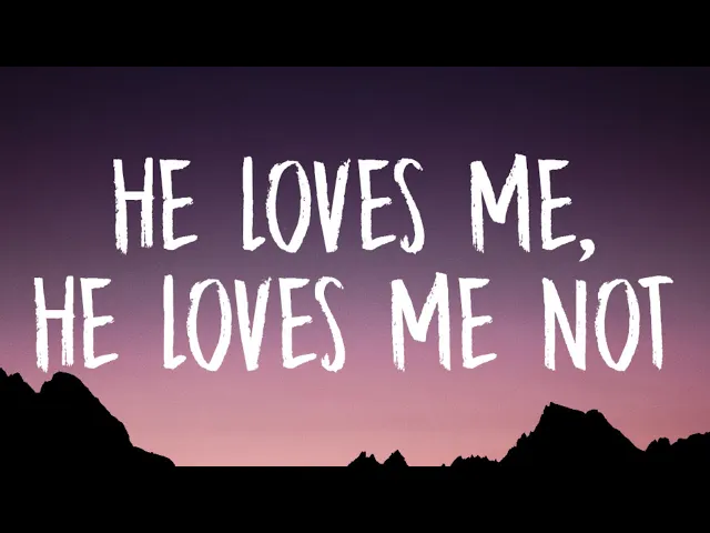 Download MP3 Jessica Baio - he loves me, he loves me not (Lyrics)