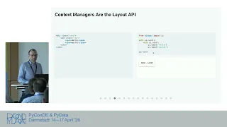 5 Years of NiceGUI What We Learned About Designing Pythonic UIs PyCon DE PyData 2026