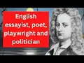 Joseph Addison Quotes Joseph addison biography in english