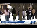 Greenfield students walk out of class in protest of ICE
