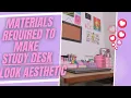 How To Create Aesthetic Study Space Materials Required To Create Aesthetic Study Space 2026