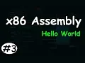 x86 Assembly - C Programming Basics Hello World