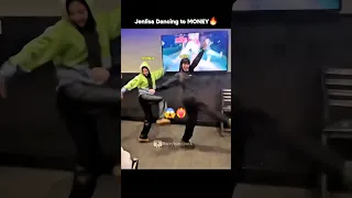 JENNIE And LISA Dancing To Money Drop Some Money Blackpink Jenlisa Jennieday Shortsviral 