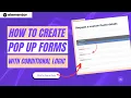 Pop up with Conditional Logic in Contact Form 7 Forms - No Plugin