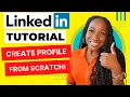 How To Use LinkedIn For Beginners Setup Profile in UNDER 30 MINUTES LinkedIn Profile Tips