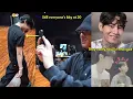 Lagu Jungkook filmt Taehyung ook nog eens met zijn telefoon, ik moet huilen 😭 Taehyung is ieders lieve...