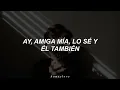 Alejandro Sanz - Amiga Mía // Letra