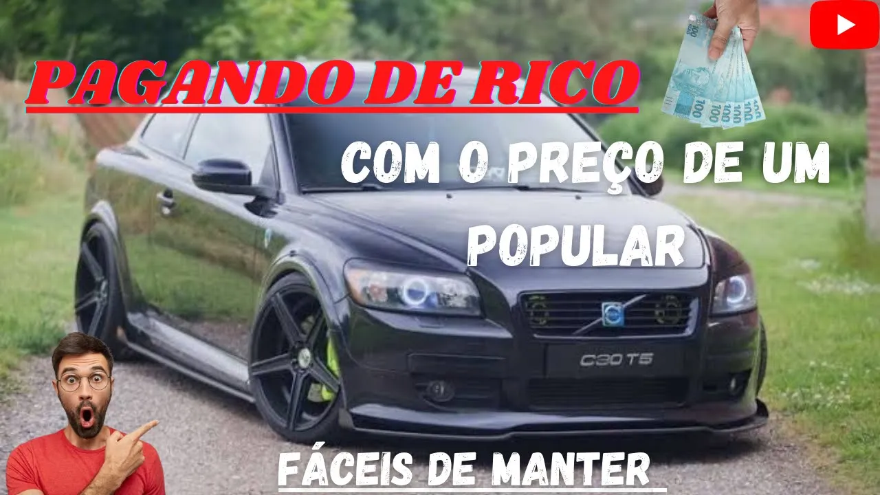 5 CARROS LUXUOSOS PARA PAGAR DE RICO! FÁCEIS DE MANTER (RESTO DE RICO)