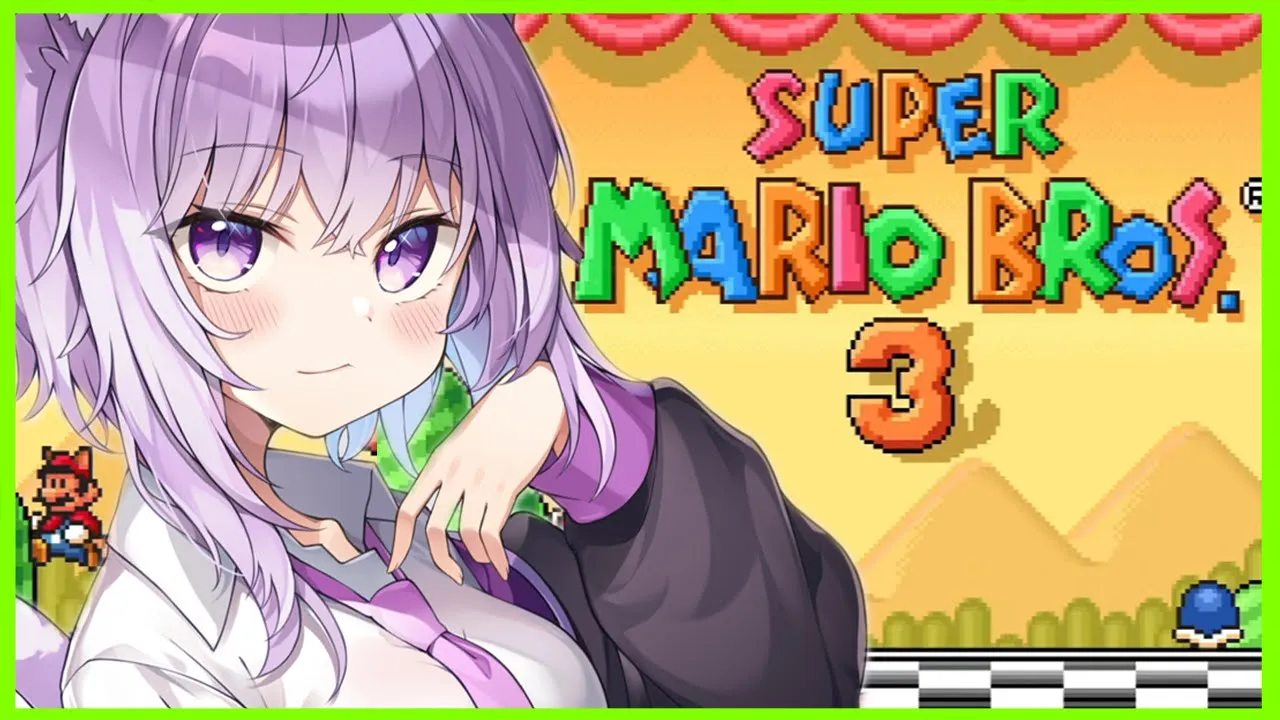 【耐久🔥】スーパーマリオブラザーズ3をクリアするゾ！！！【猫又おかゆ/ホロライブ】