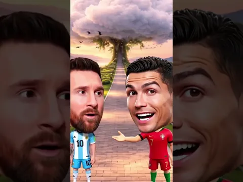 Ronaldo dan Messi tebak tebakan buah #ronaldo #messi
