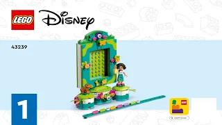 LEGO instructions - Disney - 43239 - Mirabel's Photo Frame and Jewelry Box (Book 1)