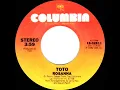 1982 HITS ARCHIVE: Rosanna - Toto (a #2 record--stereo 45 single version)