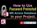 How to Use a Password Protected MS Access DB in VB Net C Project