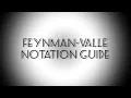 Physicist Explains - Feynman-Valle Notation Guide