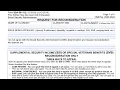 Form SSA 561-U2 walkthrough Request for Reconsideration