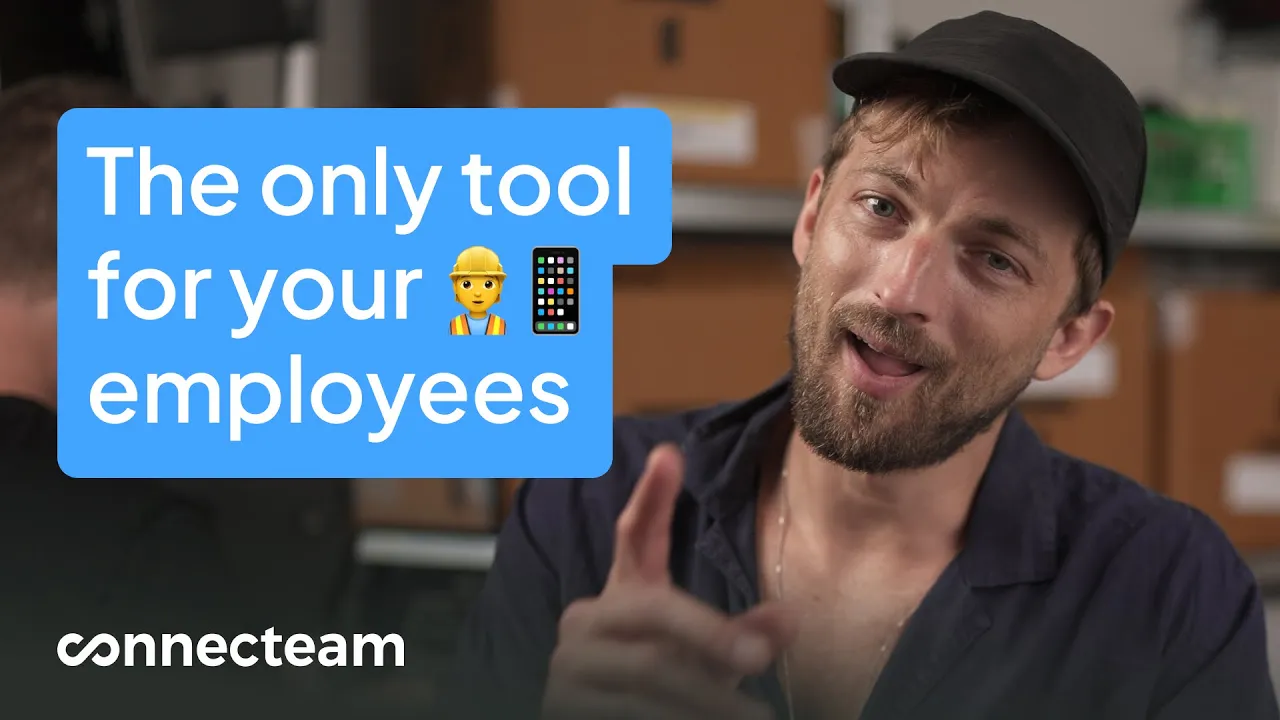 Connecteam — Connecteam — All-in-one employee management platform (YouTube video ad)