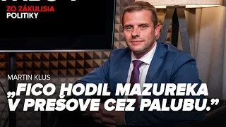 Klus: Nasadenie Jozefa Ráža bol tvrdý politický kalkul Smeru