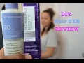HAIR DYE DIY TIME ION PERMANENT BRIGHTS PURPLE REVIEW