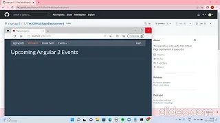 Deploy Js app using GitHub Pages