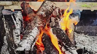 The fire is burning 🔥