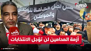 سيدي علي ماء العينين: أزمة المحامين لن تؤجل الانتخابات المقررة بموعدها
