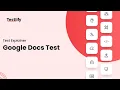 Google Docs Test Testlify