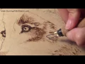 Pyrography Burning Techniques for Wolf Fur