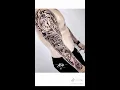 Amazing clock angel eye tattoo sleeve by Kir Tattoo kir - tattoo trust the process