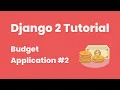 Django 2 Tutorial Create A Budget Application Setup