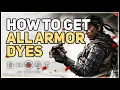 All Armor Dyes Location Ghost of Tsushima