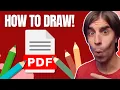 How to DRAW on a PDF PDF DRAW ONLINE