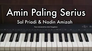 Amin Paling Serius - Sal Priadi ft. Nadin Amizah | Piano Instrumental by Andre Panggabean