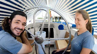 ⛵️The reality of refitting an abandoned sailboat: Learning with our mistakes!! 😨#148