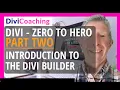 From Zero To Hero With Divi Theme The Divi Builder