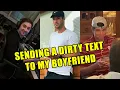 Sending Dirty Text To My To See His Reaction Compilation