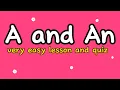 Download Lagu A and AN |  GRAMMAR | Easy Lesson for Children | Jolly English