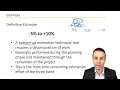 Cost Estimates - Key Concepts in Project Management