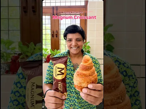 Trying the Viral Magnum Croissant 🥐
