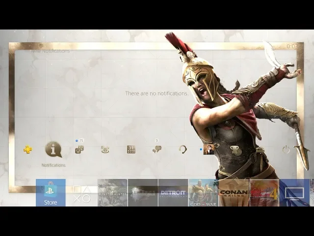 Assassin's Creed Odyssey Free PS4 Dynamic Theme