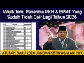 Lagu BARU RESMI DIUMUMKAN HARI INI PENERIMA PKH BPNT YANG TIDAK BISA CAIR LAGI TAHAP 1 TAHUN 2026