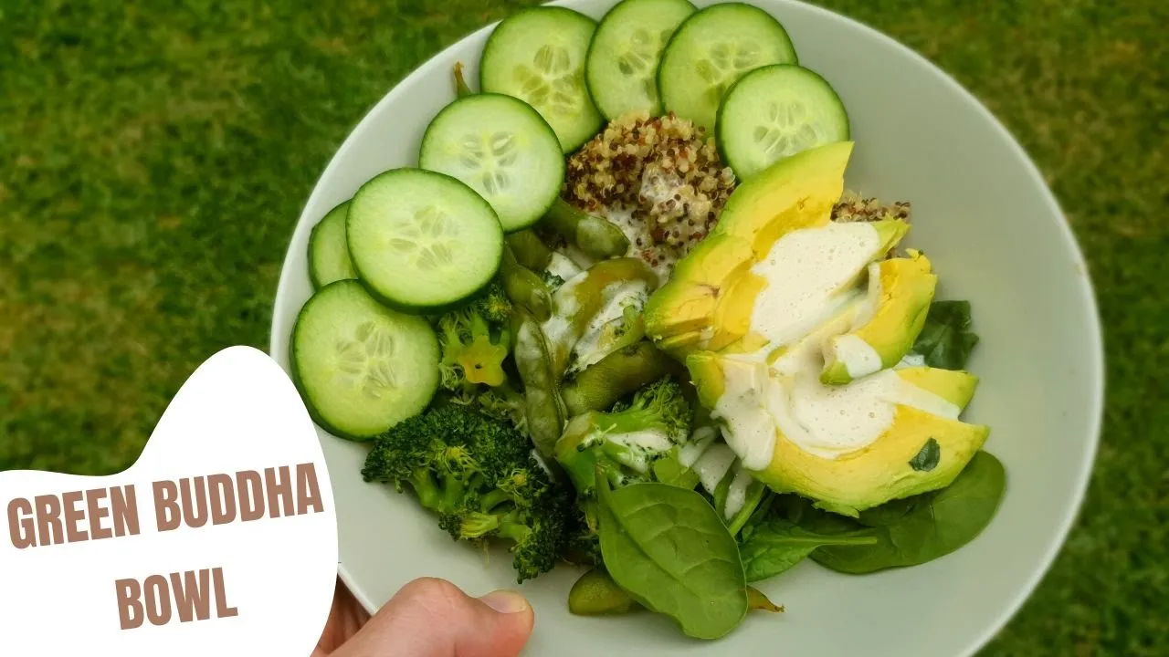 EASY GREEN BUDDHA BOWL   Delicious, VEGAN & Whole Food Plant based recipe