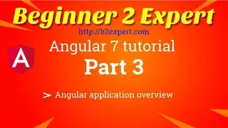 Angular Application Overview How Angular Works Angular 7 Angular 7 Overview