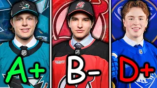 Grading EVERY First Round 2026 NHL Draft Pick