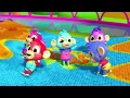 Five Little Monkeys 🐒 | Zoobees English | Fun Nursery Rhyme for Kids