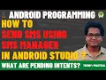 Send SMS with SMSManager in Android Studio How to Send Text Message in Android Studio Send SMS